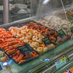A seafood counter at Publix in the U.S.