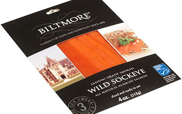 An example of the smoked salmon sold in the recall.