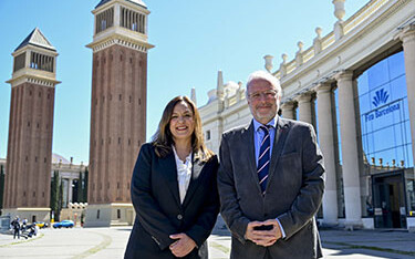 Liz Plizga and Constantí Serrallonga.