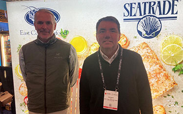 East Coast Seafood's Steve Musser and Bob Blais.