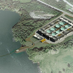 A rendering of Kelly Cove Salmon's proposed post-smolt RAS