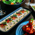 Bamboo Sushi on a plate
