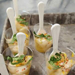 Aqua Cultured Foods' scallop crudo