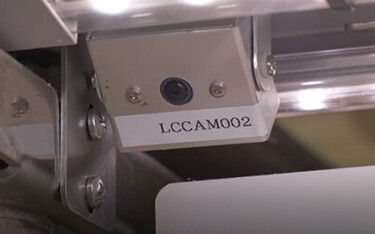 One of the cameras being used by Kura Sushi to combat "sushi terrorism"