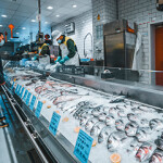 UK seafood counter
