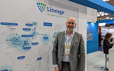 Lineage Logistics Vice President of Business Development Europe Edwin Wentik
