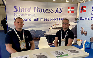 The Stord Process booth at Seafood Expo Global.