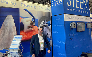 Steen International Sales Manager Lourenz Seesing.