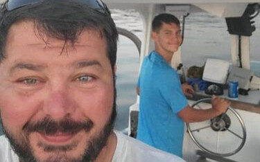 New England Fisherman Stewardship Association Executive Director Jerry Leeman (left).