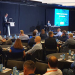 IFFO Director-General Petter M. Johannessen speaking at the organization's annual conference.