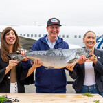The first king salmon of 2023 from Copper River in Alaska.