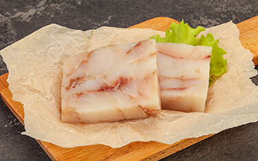 Alaska pollock squares