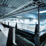 A CGI model of Oceanloop's proposed shrimp RAS farm.