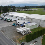 The Northwest Farm Food Cooperative frozen fish processing facility in Burlington, Washington, U.S.A.