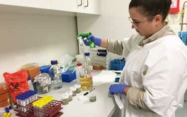 A Charles Darwin University researcher.