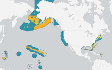 72 percent of federal waters are conservation areas
