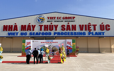 Viet Uc's new processing plant.