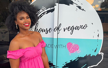 House of Vegano Owner Thalia Tatham