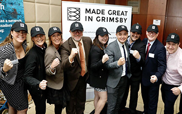 Members of the Made Great in Grimsby coalition.