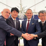 Soul of Japan's groundbreaking ceremony in April 2023.