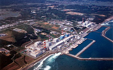 The Fukushima Daiichi Nuclear Power Plant.