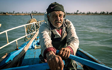 Aa fisherman in Tunisia.