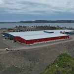 Grieg Seafood Newfoundland's facilities at Placentia Bay in Newfoundland, Canada.