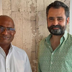 Ÿnsect's Shankar Krishnamoorthy and Antoine Hubert.