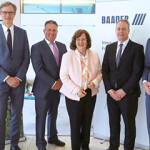 BAADER CEO of Digitalization Norbert Engberg, Emydex CEO David McMahon, BAADER CEO Petra Baader, Emydex CTO James Grennan, and BAADER Chief Corporate Secretary Nils Grenda