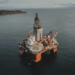 The Hercules oil rig, which will be operated for petroleum activity in Newfoundland and Labrador, Canada.