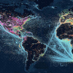 Hawkeye 360 tracking of radio frequency emissions from marine traffic all over the world,