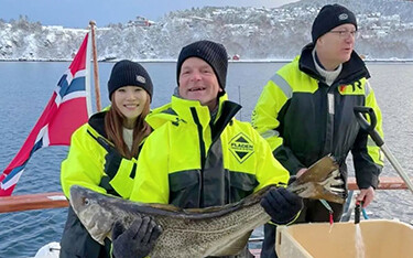 Arctic Blue Omega Founder Ludo van de Wiel.