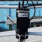 A FlyWire electronic monitoring device.