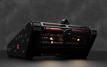 A rendering of C Robotics' BabyBud remote operated vehicle