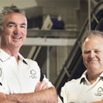 Eyre Executive Director Andrew Puglisi and Eyre CEO Mark Andrews