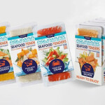 Display of Aquamar's new Seafood Tenders product.
