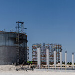 Atlantic Sapphire's phase two facility under construction.