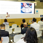 A demonstration at Seafood Expo Asia 2022