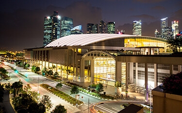 The Sands Expo Centre in Singapore