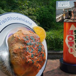 A promotional campaign for the Rhode Island "stuffie" seafood dish.