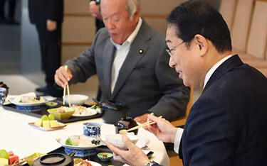 Japanese Prime Minister Fumio Kishida.