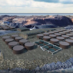 A rendering of the Laxey flowthrough farm.