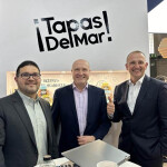 Grupo Profand Director of Global Integrated Sales Gonzalo Campos, U.K. Director Geoff Cormack, and European Retail Commercial Director Robert Kułtoniak at the 2024 Seafood Expo Global