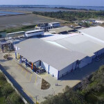 An aerial view of a Sociedad Nacional de Galapagos facility