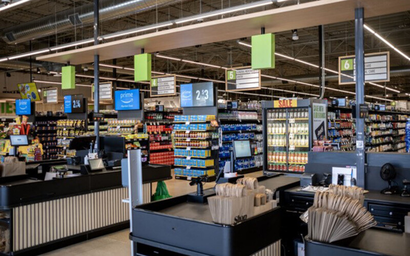 An Amazon Fresh store