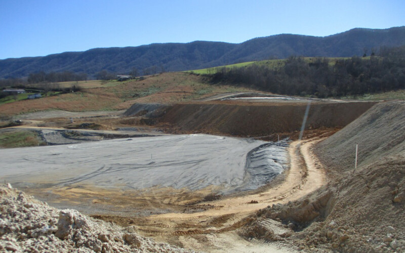 The site of Pure Salmon's planned RAS Atlantic salmon farm in the U.S. state of Virginia.