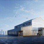 Renderings of the renovation and modernization process on the Ship Supply Building at the Port of Seattle