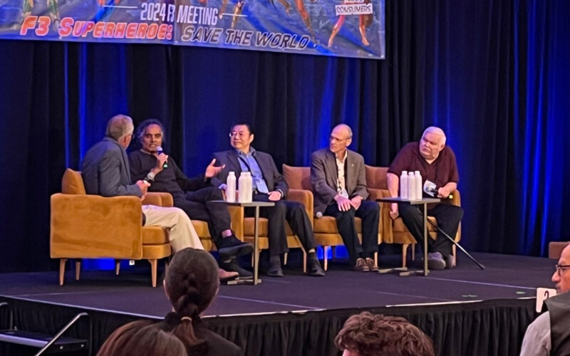 Panelists at the 2024 Future of Fish Feed Challenge meeting