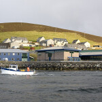 The University of Highland and Islands campus in the Shetland Islands town of Scalloway