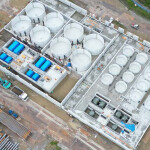 An aerial shot of the current progress on Soul of Japan's facility in Japan